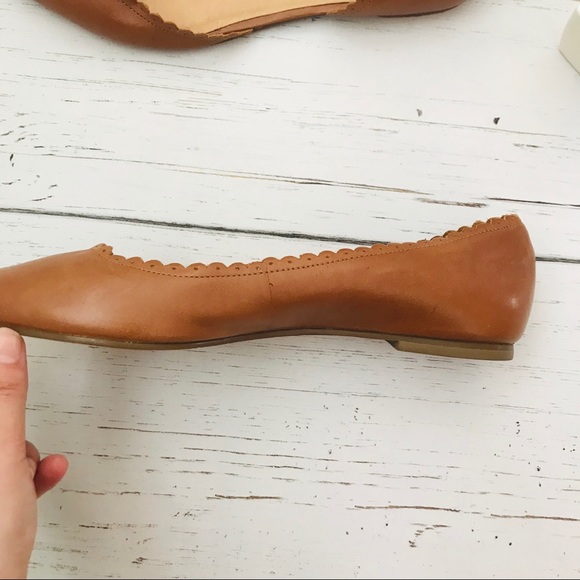 JACK ROGERS Chantel Cognac Flats - Picture 3 of 7